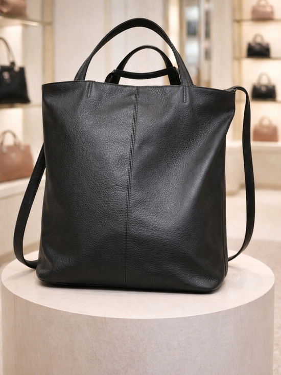 London Fog Black Tote Bag - Picture 2 of 4